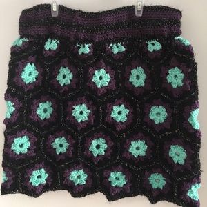 Handmade crochet skirt